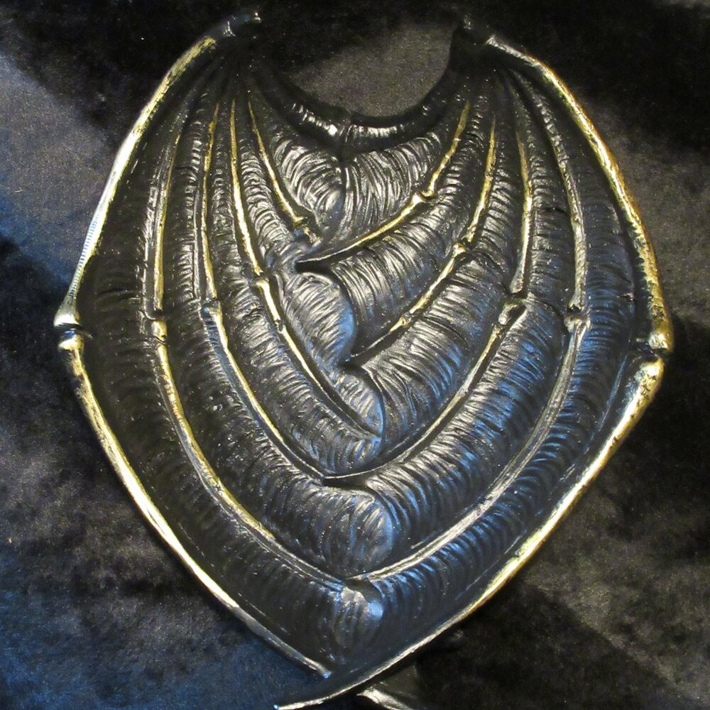 Halloween Goth Batwings Trinket Tray